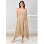 VESTIDO LÚCIA CARAMELO