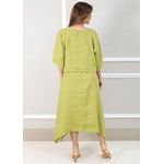 VESTIDO LÚCIA PISTACHE
