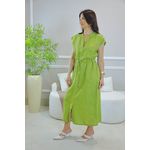 VESTIDO MELISSA PISTACHE