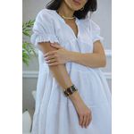 VESTIDO MIDI LUCILLE BRANCO
