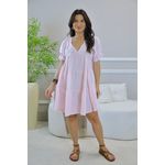 VESTIDO MIDI LUCILLE ROSA BEBÊ