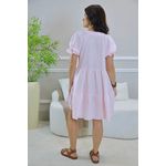 VESTIDO MIDI LUCILLE ROSA BEBÊ