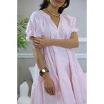 VESTIDO MIDI LUCILLE ROSA BEBÊ