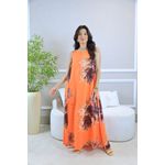 VESTIDO CAROLINE LARANJA