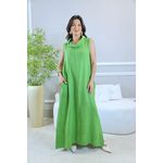 VESTIDO MARJORIE PISTACHE