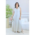 VESTIDO MARJORIE BEGE