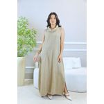 VESTIDO MARJORIE CARAMELO