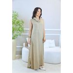VESTIDO MARJORIE CARAMELO