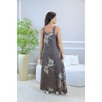 VESTIDO MAYUMI MARROM