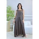 VESTIDO JEMINA MARROM