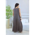 VESTIDO JEMINA MARROM