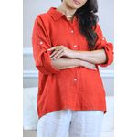 CAMISA LENA VERMELHO