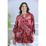CAMISA ROSANA BORDO