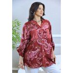 CAMISA ROSANA BORDO