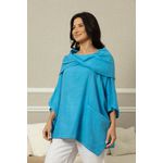 BATA BRUMA AZUL TURQUESA