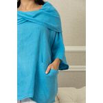 BATA BRUMA AZUL TURQUESA