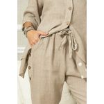 CAMISA IARA CJ BEGE ESCURO