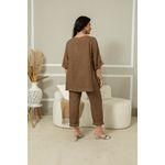 CAMISA IARA CJ MARROM