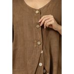 CAMISA IARA CJ MARROM