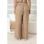 Calça Alma Linho CARAMELO