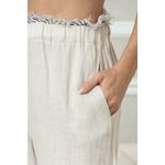 Calça Alma Linho BEGE