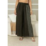 Calça Amalia Linho CJ MILITAR ESCURO