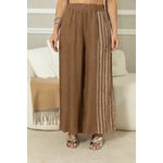 Calça Amalia Linho CJ MARROM