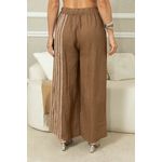 Calça Amalia Linho CJ MARROM