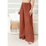 CALÇA ANDRESA LINHO TELHA