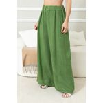 CALÇA ANDRESA LINHO VERDE BANDEIRA