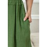 CALÇA ANDRESA LINHO VERDE BANDEIRA