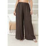 CALÇA ANDRESA LINHO CHOCOLATE