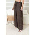 CALÇA ANDRESA LINHO CHOCOLATE