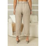 CALÇA IARA CJ BEGE ESCURO