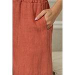 Calça Milka Linho CJ GOIABA