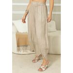 Calça Milka Linho CJ BEGE