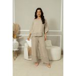 CALÇA OLGA CJ BEGE ESCURO