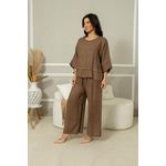 CALÇA OLGA CJ MARROM