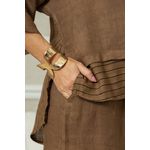 CALÇA OLGA CJ MARROM