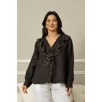 CAMISA ALPINIA CHOCOLATE