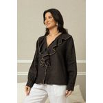 CAMISA ALPINIA CHOCOLATE