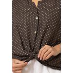 CAMISA AMANDA CHOCOLATE