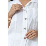 CAMISA BRUNA BRANCO