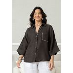 CAMISA CANDURA CHOCOLATE