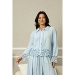 CAMISA LINA CJ AZUL BEBE