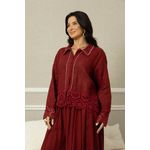 CAMISA LINA CJ BORDO