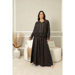 CAMISA LINA CJ CHOCOLATE