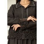 CAMISA LINA CJ CHOCOLATE