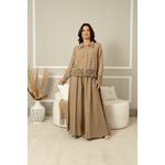 CAMISA LINA CJ CARAMELO