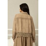 CAMISA LINA CJ CARAMELO